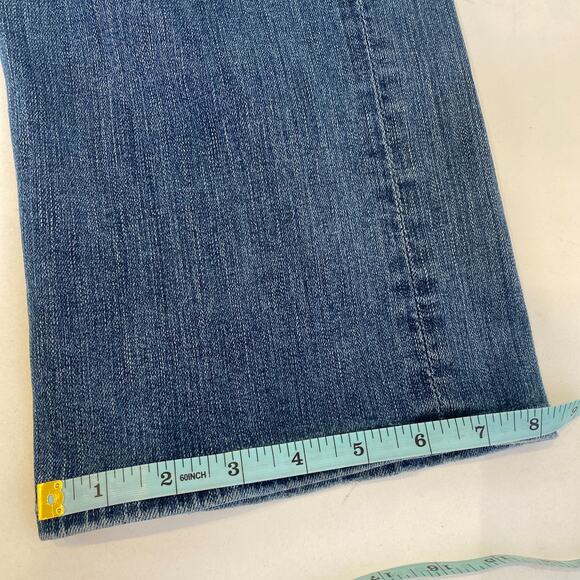 7FAMK Austyn Relaxed Fit Distressed Straight Leg Men’s Jeans Sz 33 Cotton - Picture 16 of 16